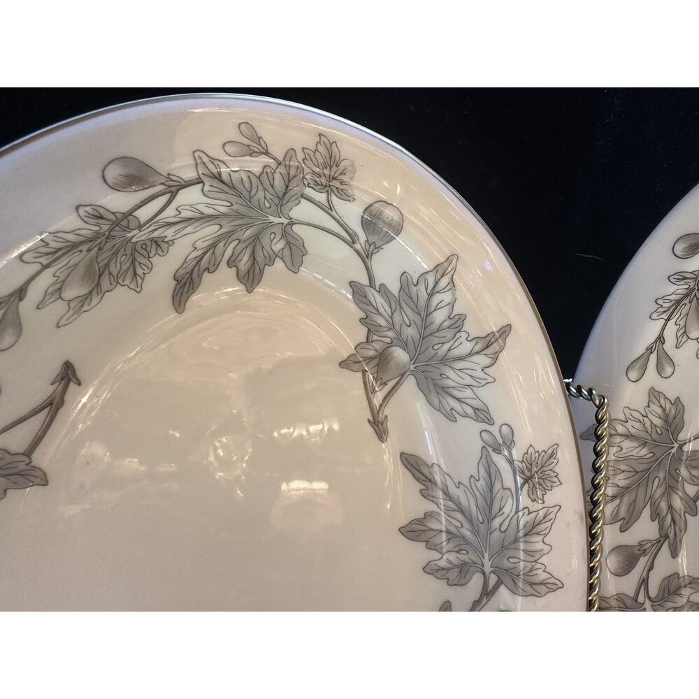 Wedgwood Ashford Pair 9" oval bowls Bone china England - Picture 2 of 4